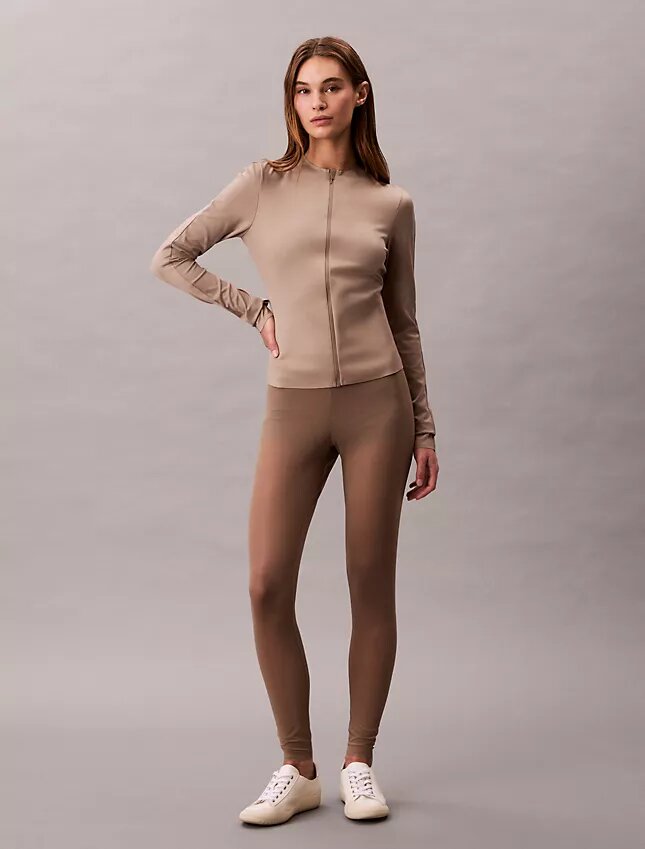 Leggings de malla de cintura alta Invisibles Leggings de malla de cintura alta Invisibles