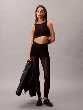 Leggings de malla de cintura alta Invisibles Leggings de malla de cintura alta Invisibles