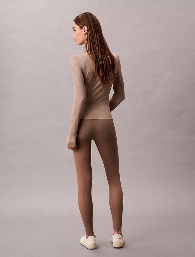 Leggings de malla de cintura alta Invisibles Leggings de malla de cintura alta Invisibles