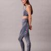 Leggings de talle alto y largo 7/8 con estampado deportivo moderno Leggings de talle alto y largo 7/8 con estampado deportivo moderno