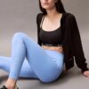 Leggings deportivos modernos de talle alto y largo 7/8 Leggings deportivos modernos de talle alto y largo 7/8