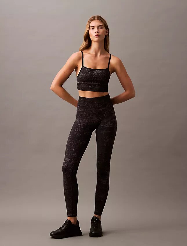 Leggings sin costuras con estampado de CK Sport Leggings sin costuras con estampado de CK Sport