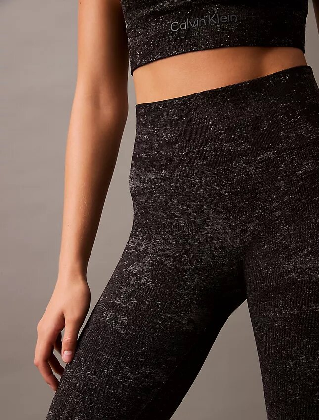 Leggings sin costuras con estampado de CK Sport Leggings sin costuras con estampado de CK Sport
