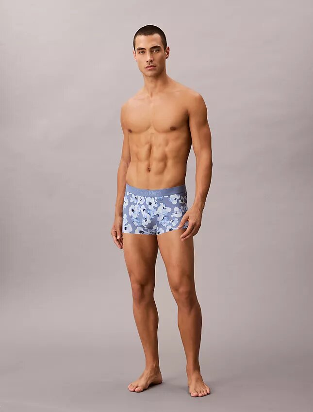 Low Rise Trunk de estampado negro de CK Black Low Rise Trunk de estampado negro de CK Black
