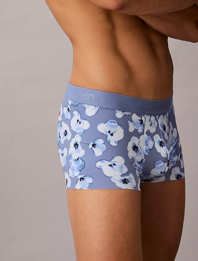 Low Rise Trunk de estampado negro de CK Black Low Rise Trunk de estampado negro de CK Black