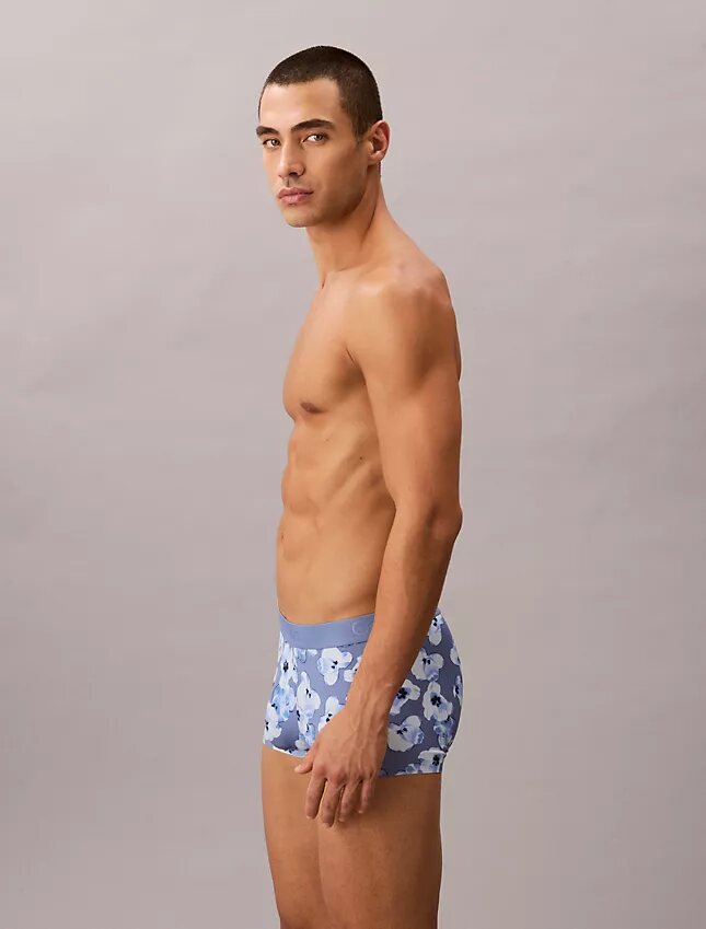 Low Rise Trunk de estampado negro de CK Black Low Rise Trunk de estampado negro de CK Black