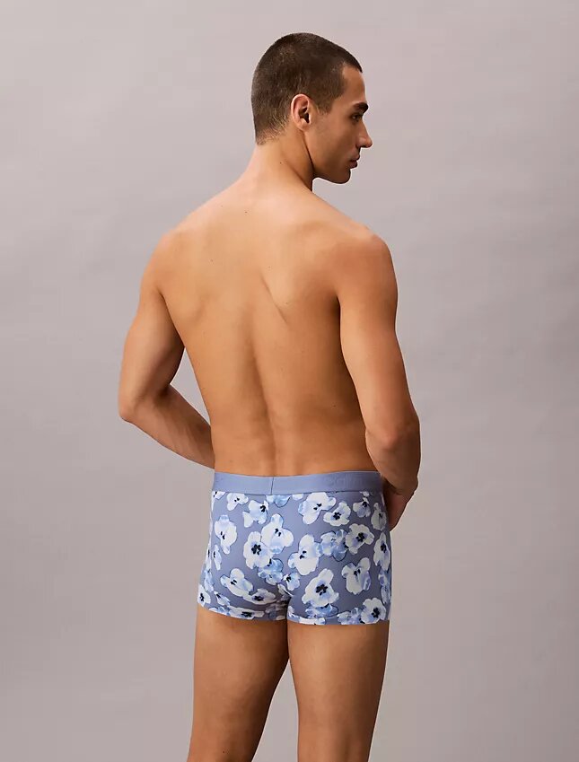 Low Rise Trunk de estampado negro de CK Black Low Rise Trunk de estampado negro de CK Black