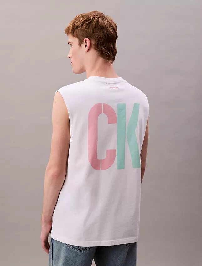 Marc Hundley Pride Viva Love Camiseta sin mangas holgada Marc Hundley Pride Viva Love Camiseta sin mangas holgada