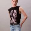 Marc Hundley Pride Viva Love Camiseta sin mangas holgada Marc Hundley Pride Viva Love Camiseta sin mangas holgada