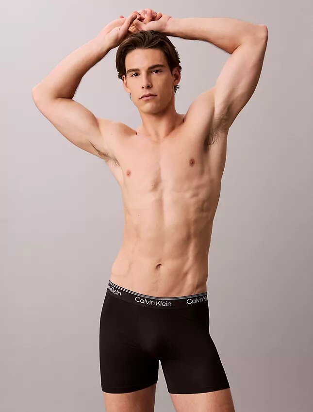 Microfiber Boxer Brief, paquete de 3 Microfiber Boxer Brief, paquete de 3
