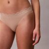 Microfiber Thong with Lace Thong Microfiber Thong with Lace Thong