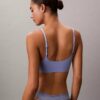 Microfiber Thong with Lace Thong Microfiber Thong with Lace Thong