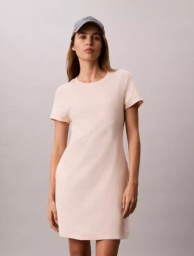 Mini vestido camiseta con Monogram