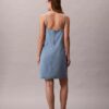 Mini vestido de denim con tirantes Mini vestido de denim con tirantes