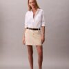 Minifalda de algodón chino Minifalda de algodón chino