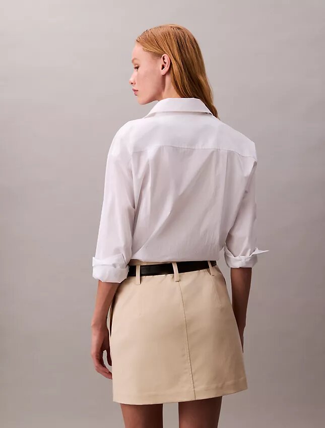 Minifalda de algodón chino Minifalda de algodón chino