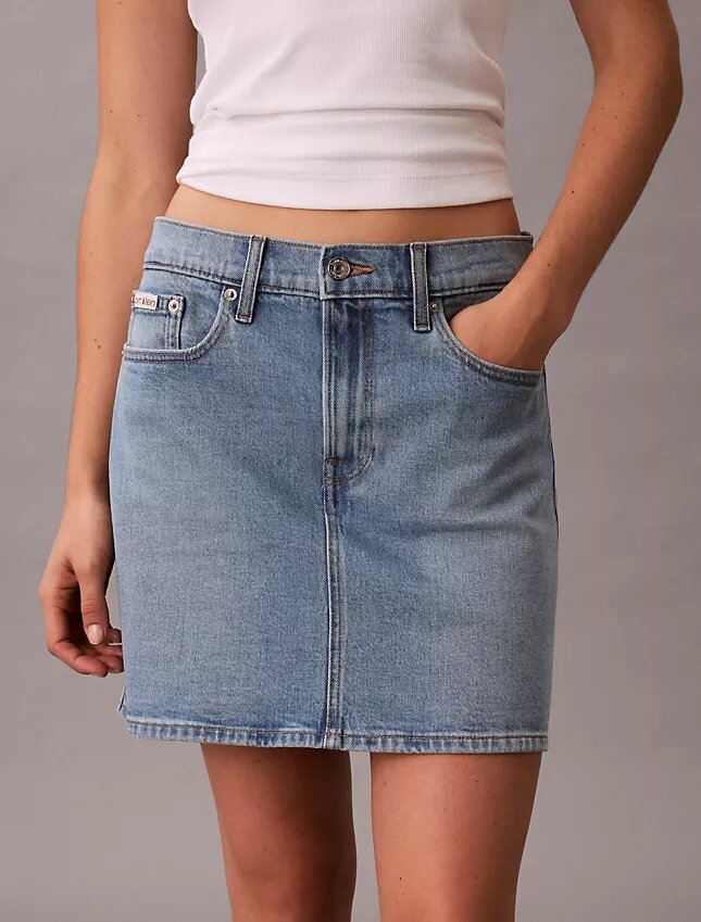 Minifalda de Denim Minifalda de Denim