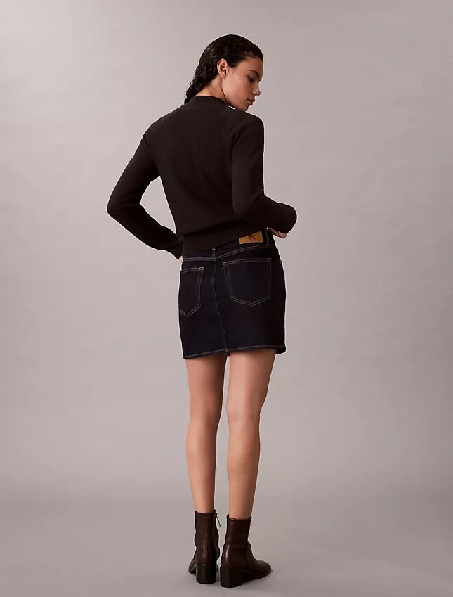Minifalda de Denim Minifalda de Denim