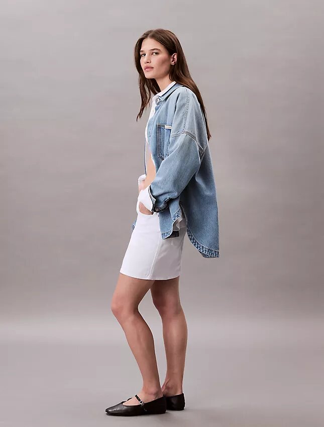 Minifalda de Denim Minifalda de Denim