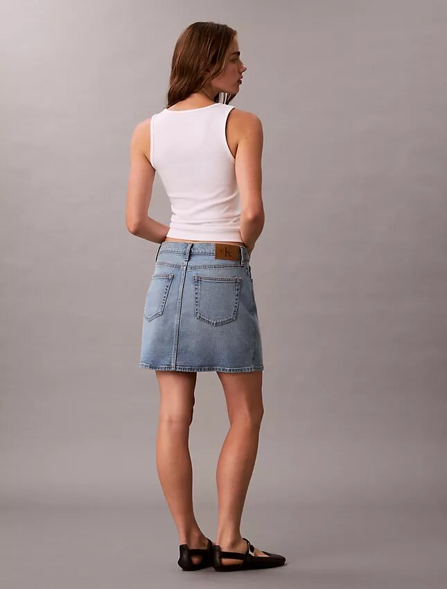 Minifalda de Denim Minifalda de Denim