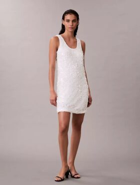 Minivestido de lentejuelas