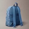 Mochila de Denim con logotipo en todo el diseño Mochila de Denim con logotipo en todo el diseño