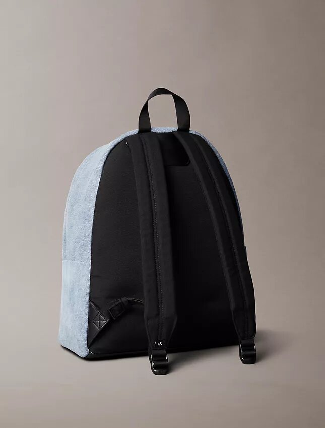 Mochila de Denim con logotipo Monogram Mochila de Denim con logotipo Monogram