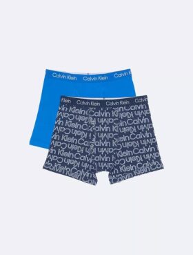 Pack de 2 Boxer Briefs de algodón elástico para niños