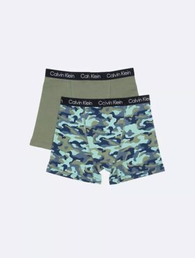 Pack de 2 Boxer Briefs de algodón elástico para niños