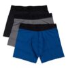 Pack de 3 Boxer Briefs ajustados para niños Pack de 3 Boxer Briefs ajustados para niños