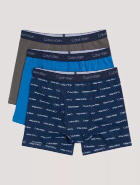 Pack de 3 Boxer Briefs de algodón elástico para niños Pack de 3 Boxer Briefs de algodón elástico para niños