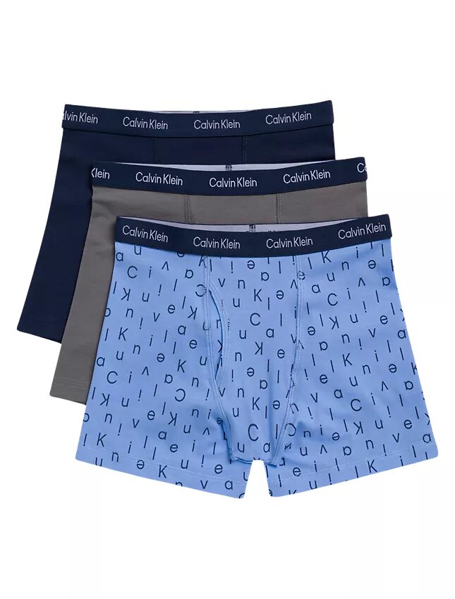 Pack de 3 Boxer Briefs de algodón elástico para niños Pack de 3 Boxer Briefs de algodón elástico para niños