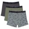 Pack de 3 Boxer Briefs de algodón elástico para niños