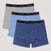 Pack de 3 Boxer Briefs de algodón elástico para niños