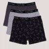 Pack de 3 Boxer Briefs de algodón elástico para niños