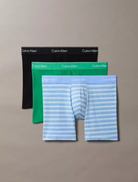 Pack de 3 Boxer Briefs Icon Cotton Stretch