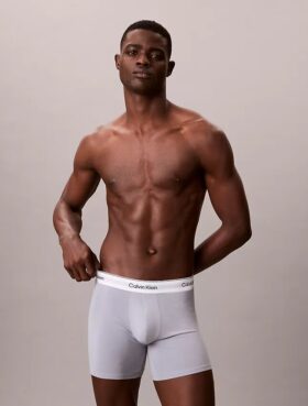 Pack de 3 Boxer Briefs Icon Cotton Stretch