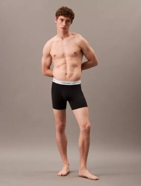 Pack de 3 Boxer Briefs Icon Cotton Stretch