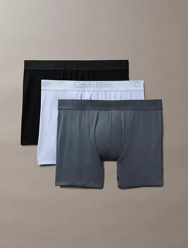 Pack de 3 Boxer Briefs negros CK Black Pack de 3 Boxer Briefs negros CK Black