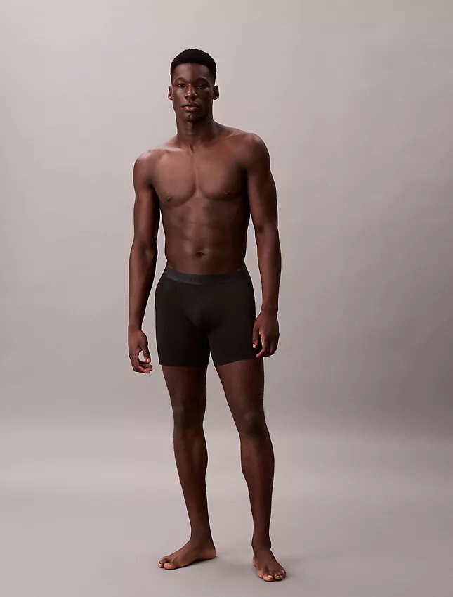 Pack de 3 Boxer Briefs negros CK Black Pack de 3 Boxer Briefs negros CK Black