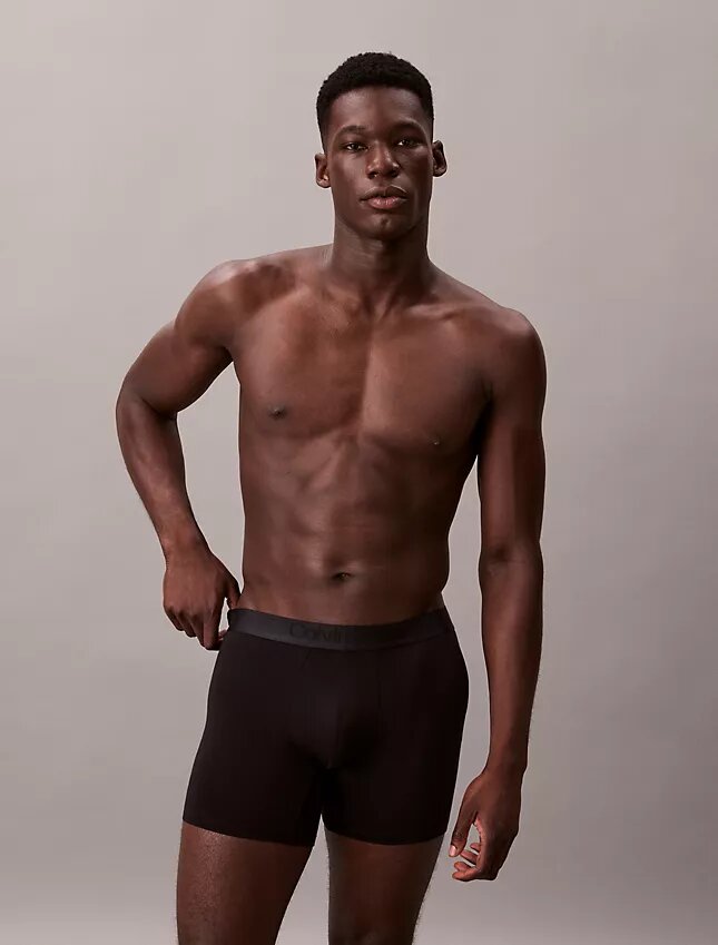 Pack de 3 Boxer Briefs negros CK Black Pack de 3 Boxer Briefs negros CK Black