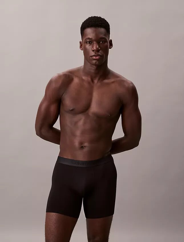 Pack de 3 Boxer Briefs negros CK Black Pack de 3 Boxer Briefs negros CK Black