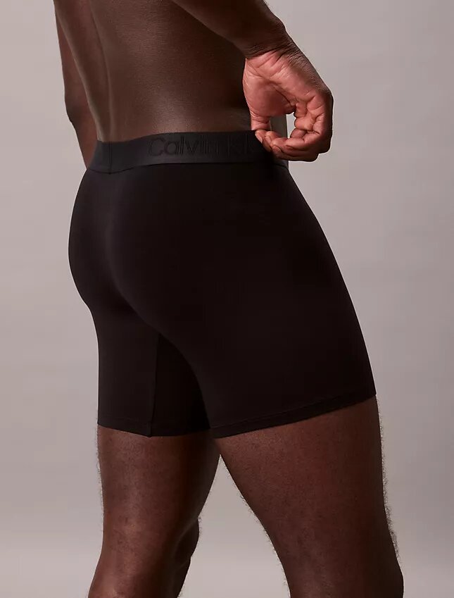 Pack de 3 Boxer Briefs negros CK Black Pack de 3 Boxer Briefs negros CK Black