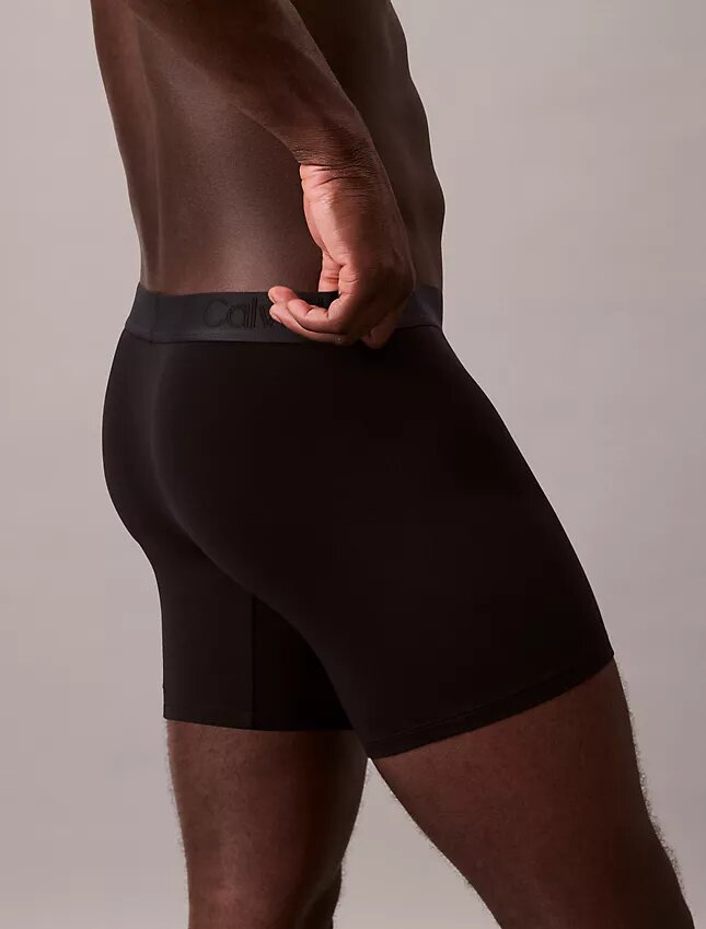 Pack de 3 Boxer Briefs negros CK Black Pack de 3 Boxer Briefs negros CK Black