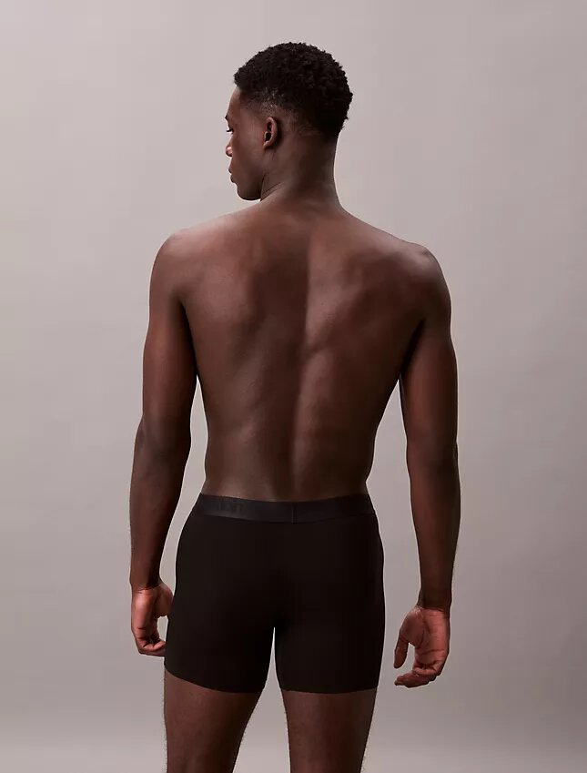 Pack de 3 Boxer Briefs negros CK Black Pack de 3 Boxer Briefs negros CK Black