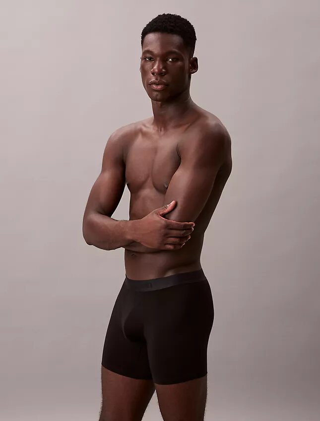 Pack de 3 Boxer Briefs negros CK Black Pack de 3 Boxer Briefs negros CK Black