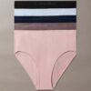 Pack de 5 slips de bikini mixtos sin costuras Bonded Flex Pack de 5 slips de bikini mixtos sin costuras Bonded Flex