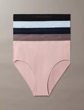 Pack de 5 slips de bikini mixtos sin costuras Bonded Flex
