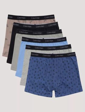 Pack de 6 Boxer Briefs de algodón elástico para niños