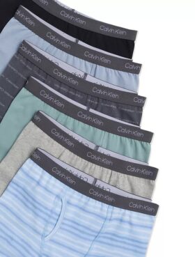 Pack de 6 Boxer Briefs de algodón elástico para niños